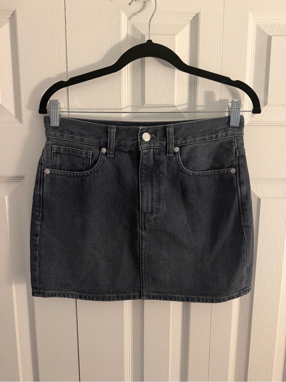 Madewell Denim Mini Skirt in Hodgeman Wash sz 24